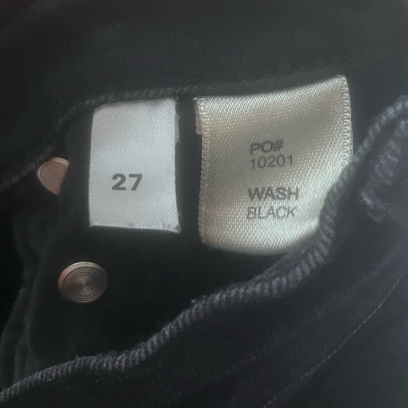 Reformation Black Skinny Jeans 27 - Picture 9 of 10